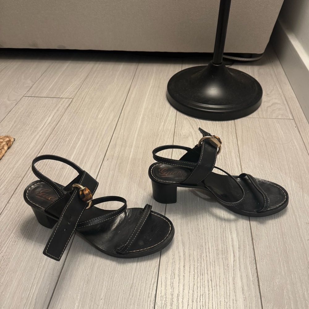 Gucci Black Sandals - Picture 2 of 10